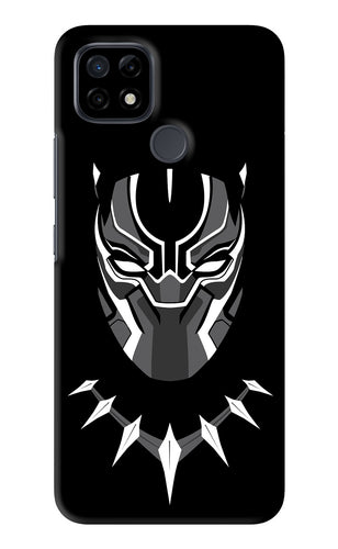 Black Panther Realme C21 Back Skin Wrap