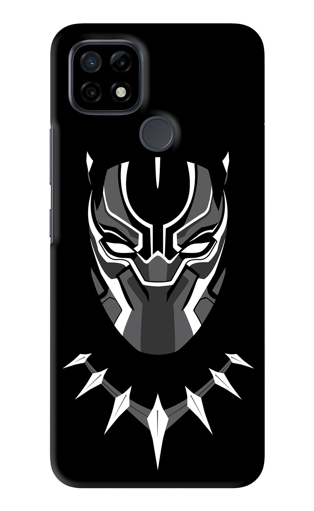 Black Panther Realme C21 Back Skin Wrap