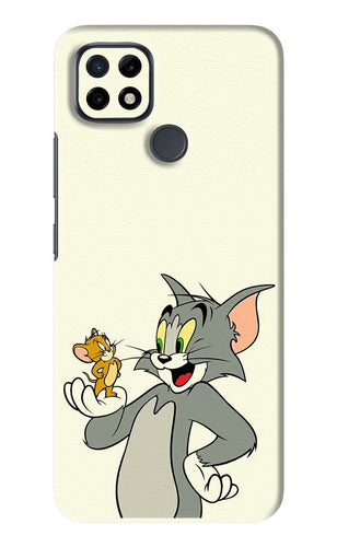Tom & Jerry Realme C21 Back Skin Wrap