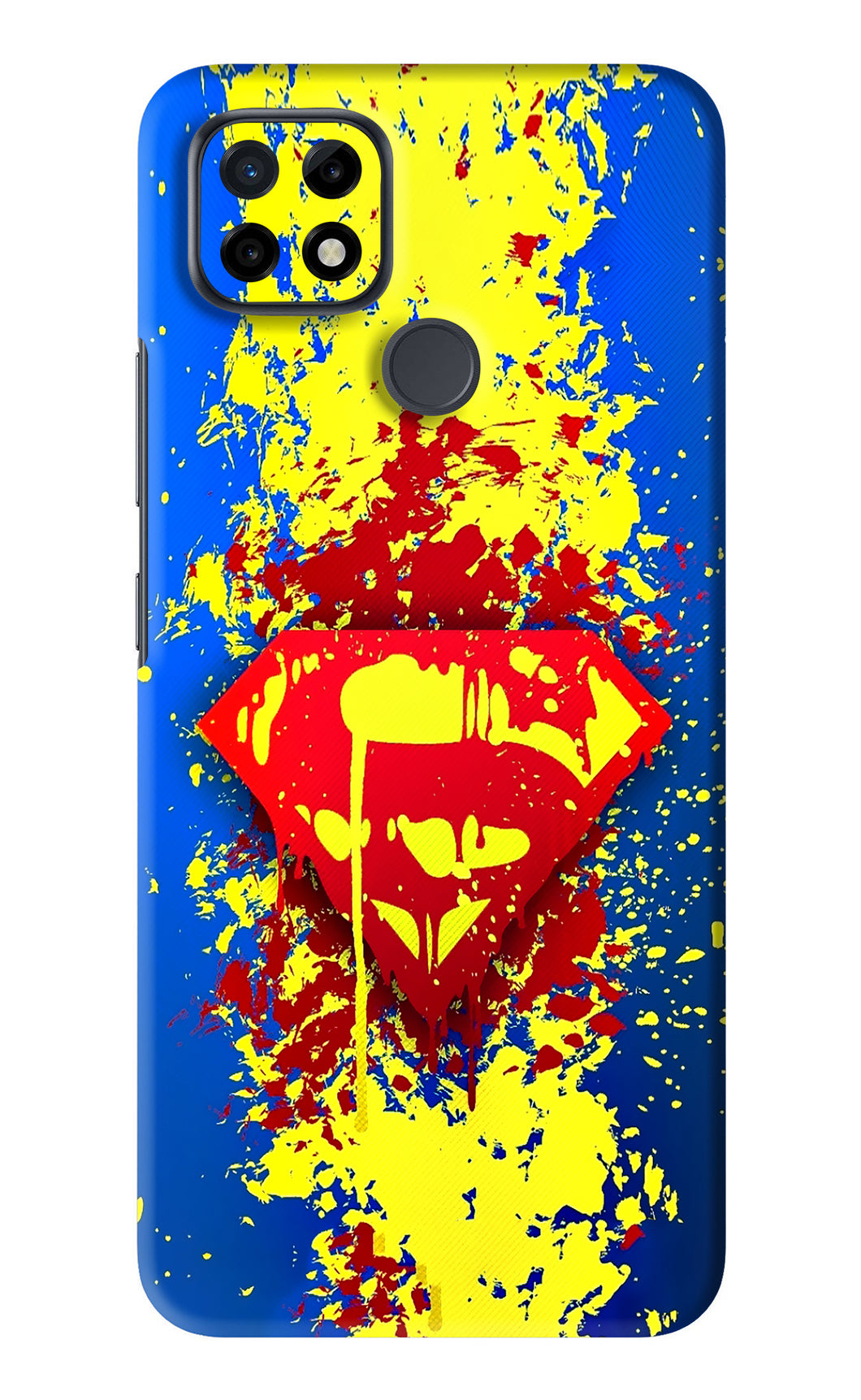 Superman logo Realme C21 Back Skin Wrap