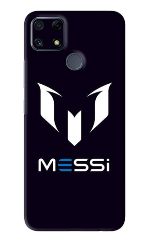 Messi Logo Realme C25 Back Skin Wrap