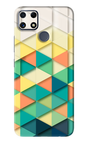 Abstract 1 Realme C25 Back Skin Wrap