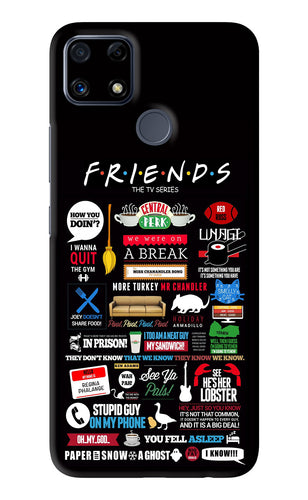 FRIENDS Realme C25 Back Skin Wrap