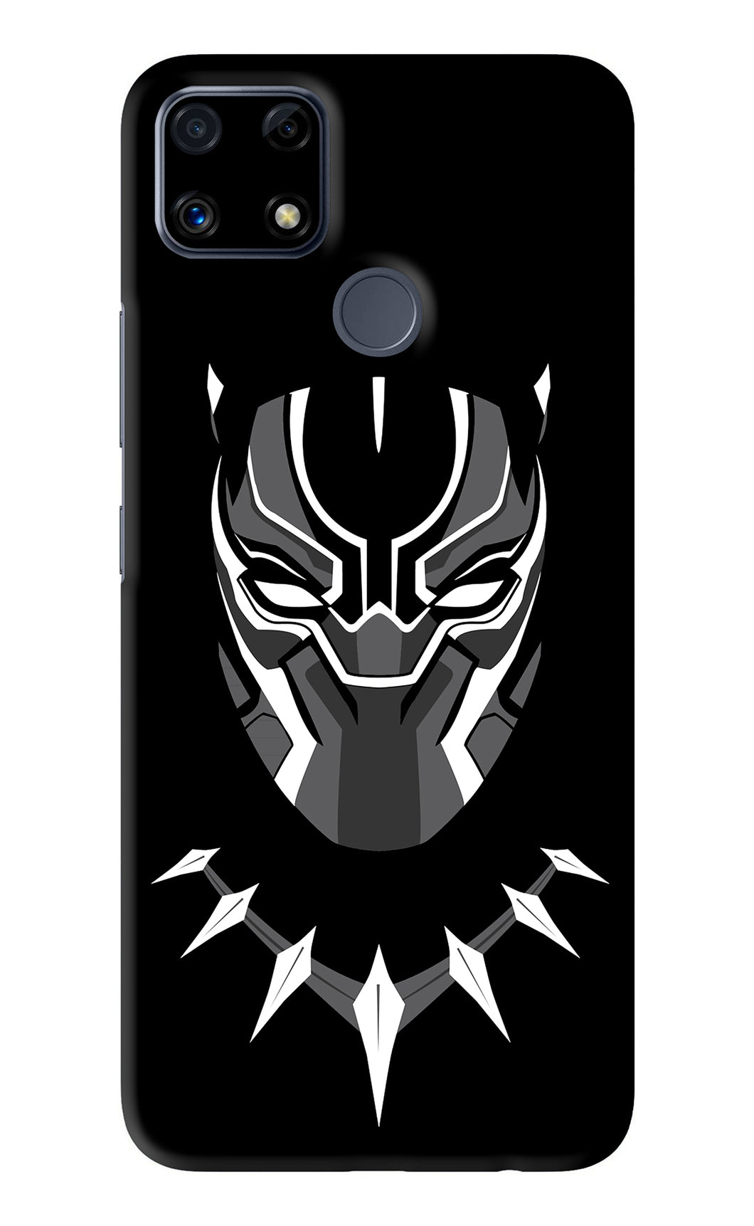 Black Panther Realme C25 Back Skin Wrap