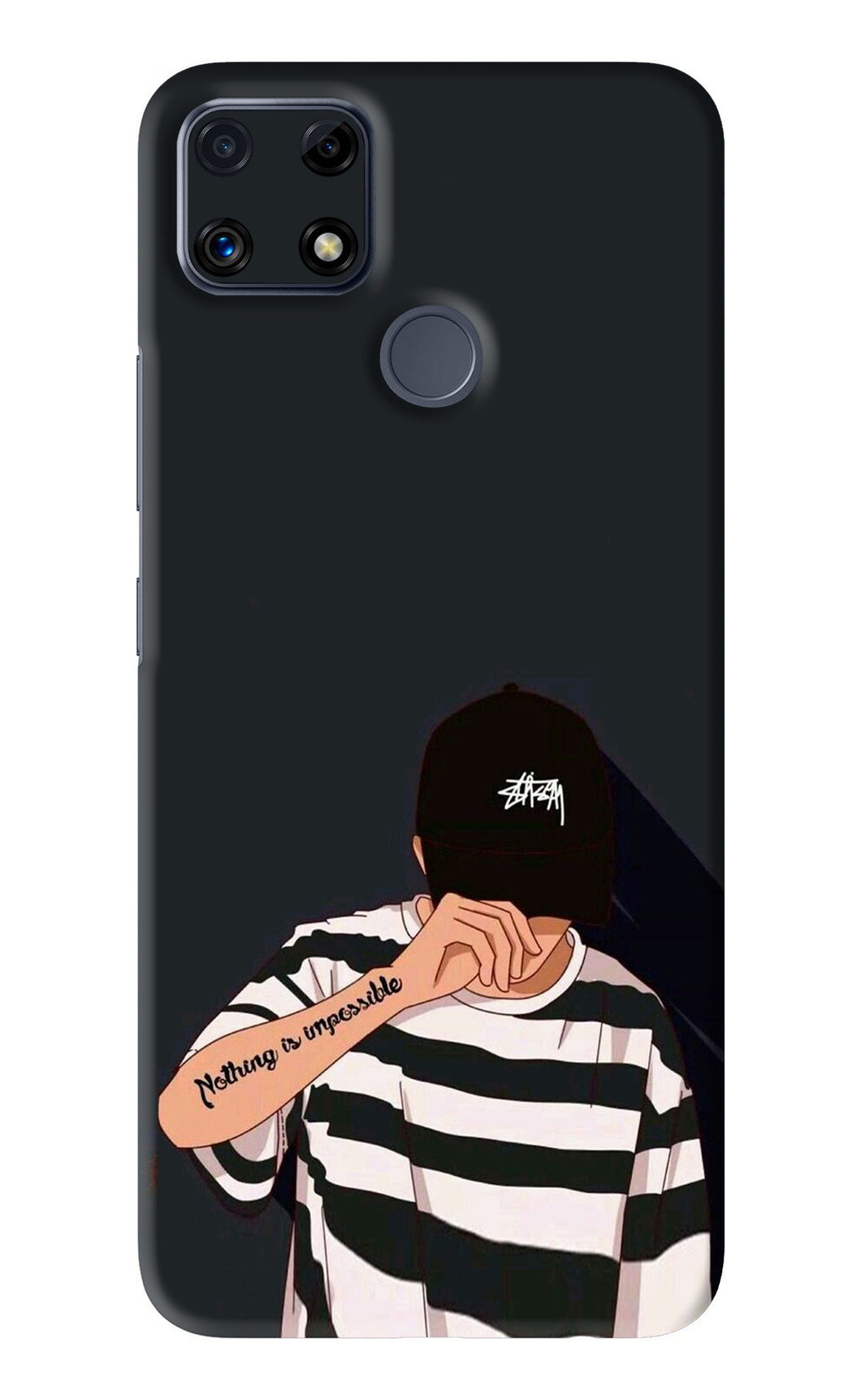 Aesthetic Boy Realme C25 Back Skin Wrap