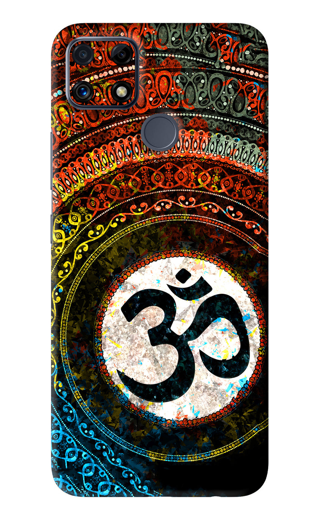 Om Cultural Realme C25 Back Skin Wrap