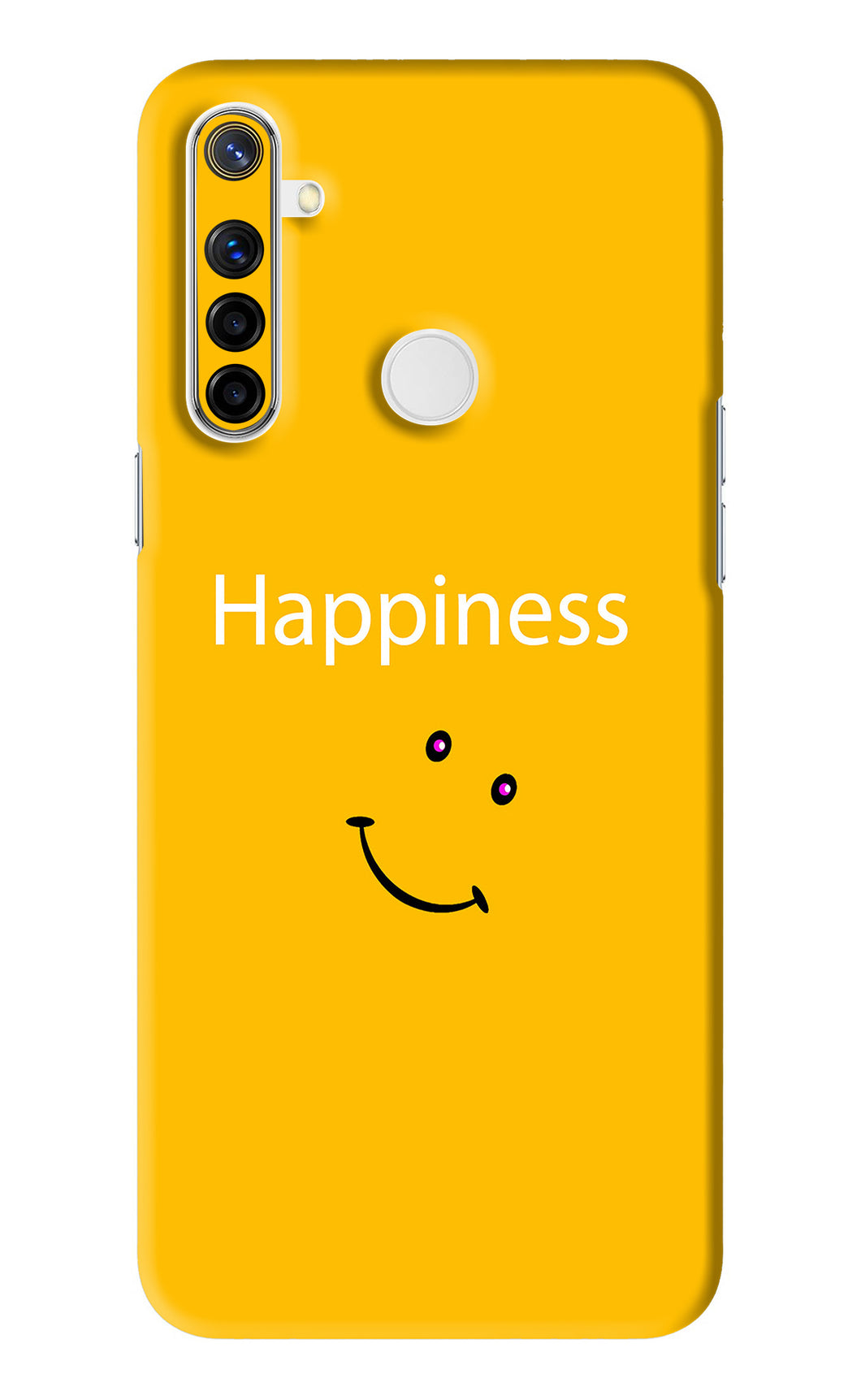 Happiness With Smiley Realme Narzo 10 Back Skin Wrap