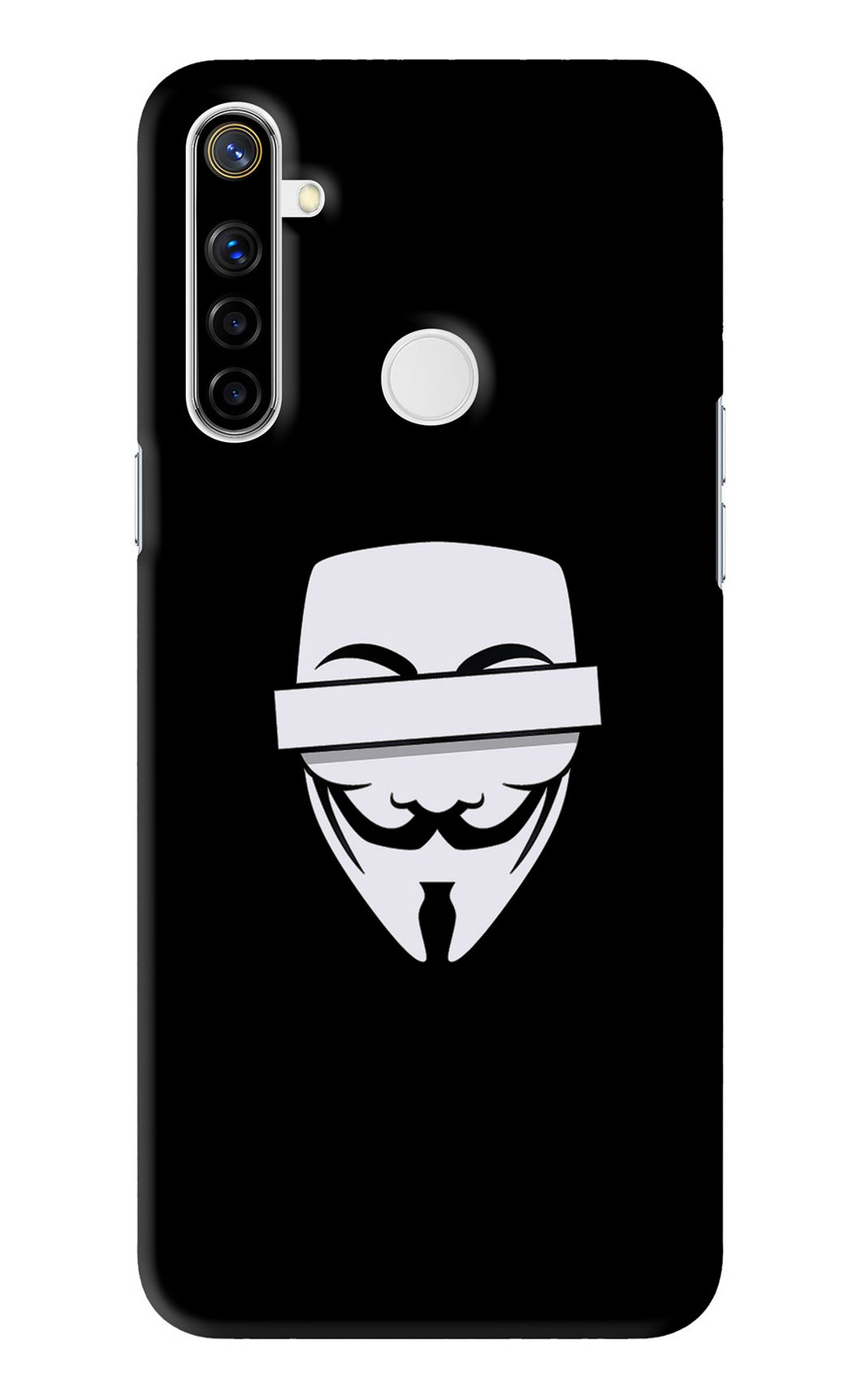 Anonymous Face Realme Narzo 10 Back Skin Wrap