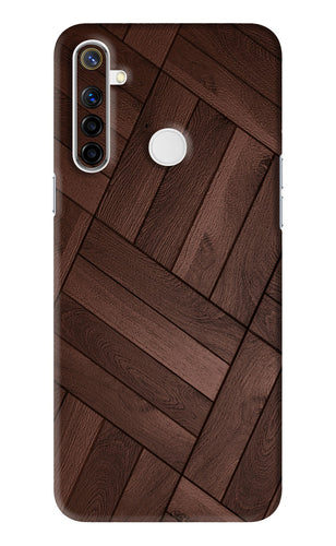 Wooden Texture Design Realme Narzo 10 Back Skin Wrap