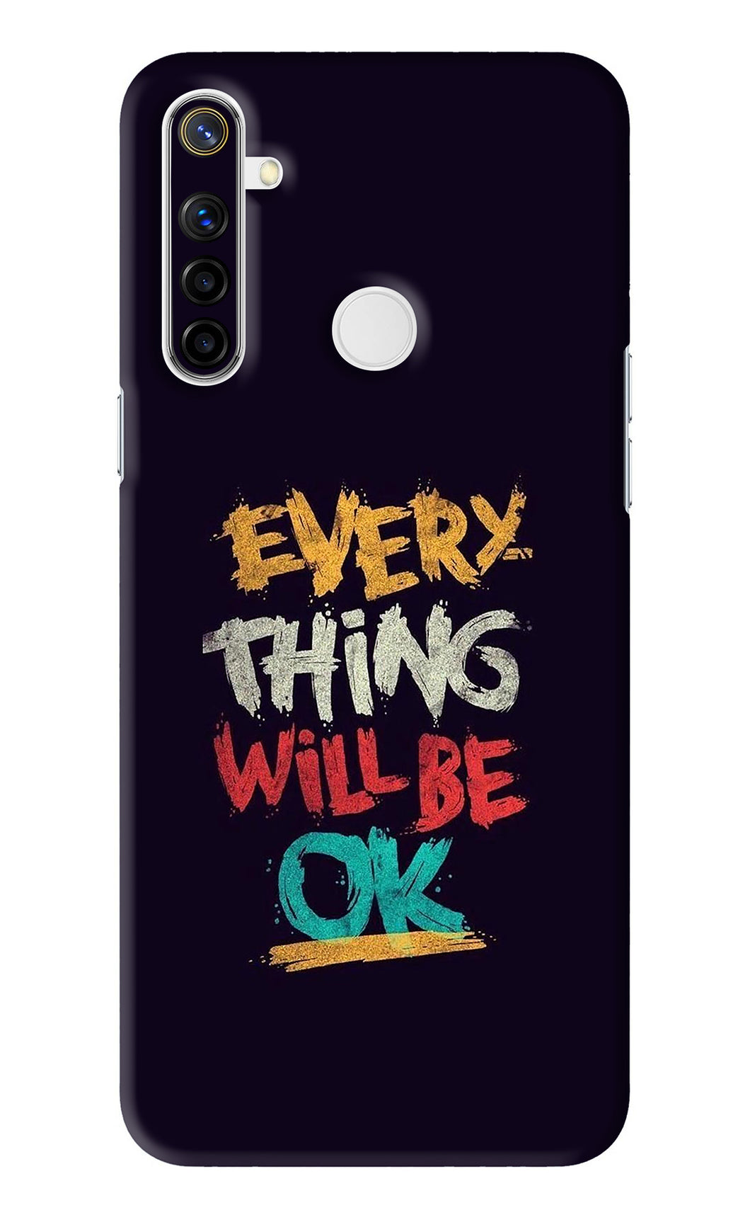 Everything Will Be Ok Realme Narzo 10 Back Skin Wrap