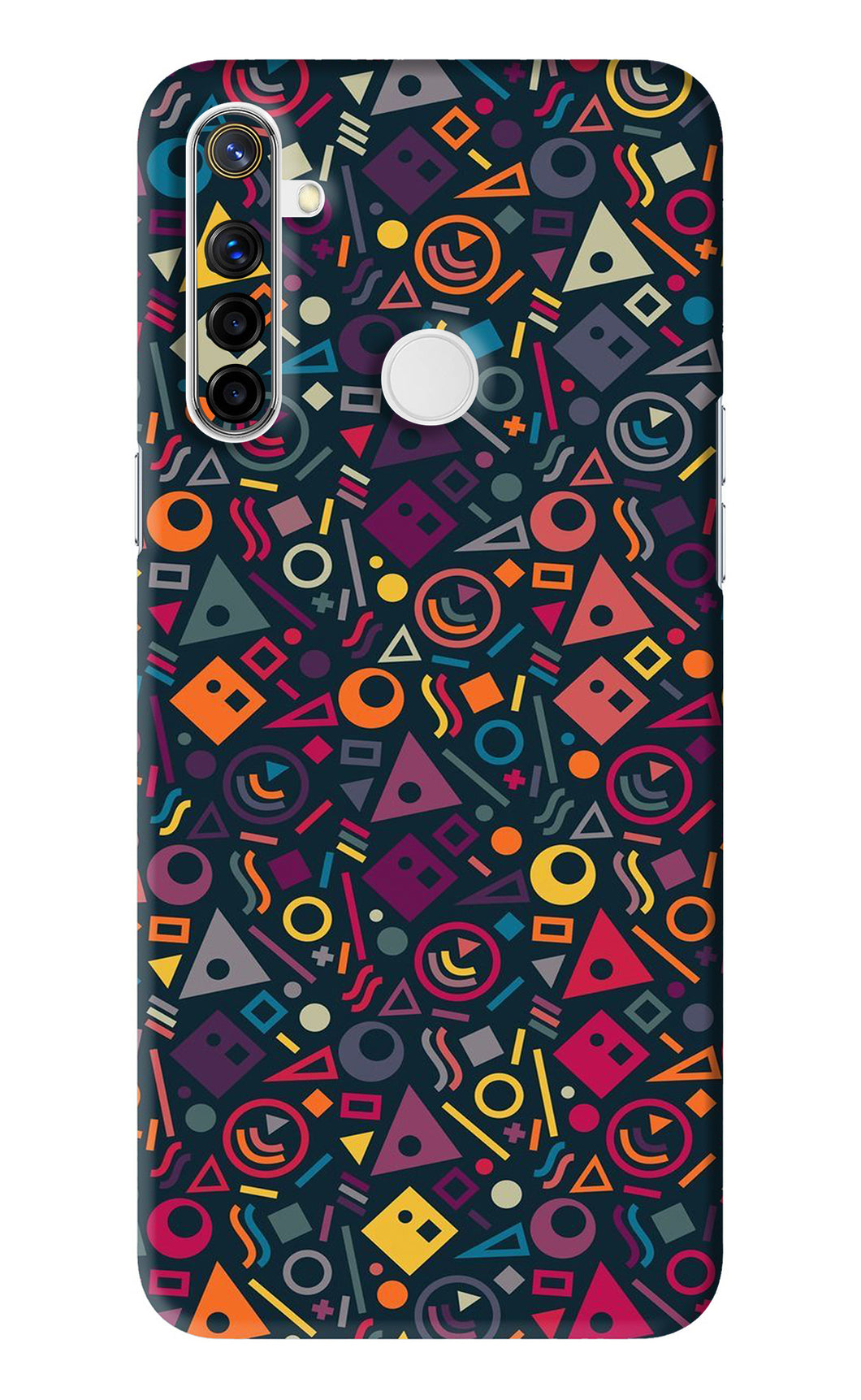 Geometric Abstract Realme Narzo 10 Back Skin Wrap