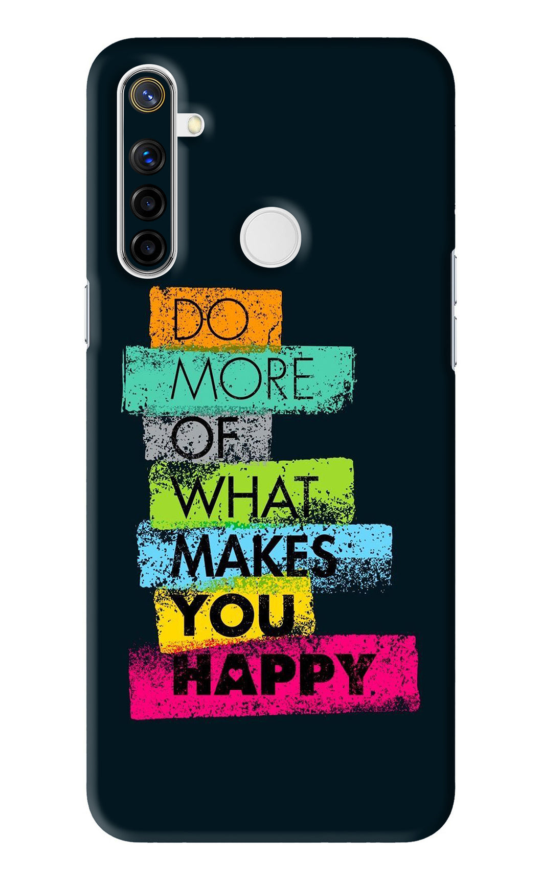 Do More Of What Makes You Happy Realme Narzo 10 Back Skin Wrap