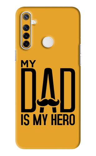 My Dad Is My Hero Realme Narzo 10 Back Skin Wrap