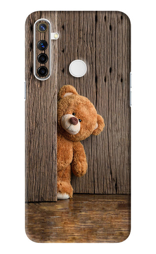 Teddy Wooden Realme Narzo 10 Back Skin Wrap