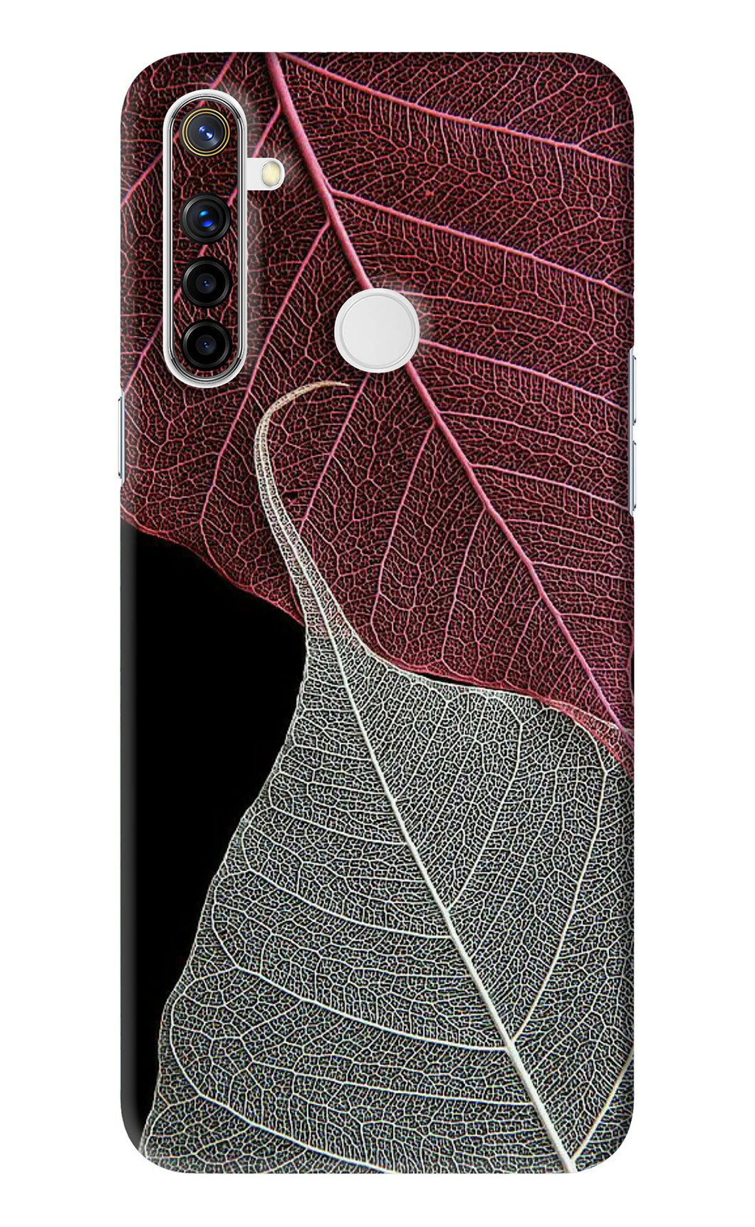 Leaf Pattern Realme Narzo 10 Back Skin Wrap