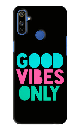 Quote Good Vibes Only Realme Narzo 10A Back Skin Wrap
