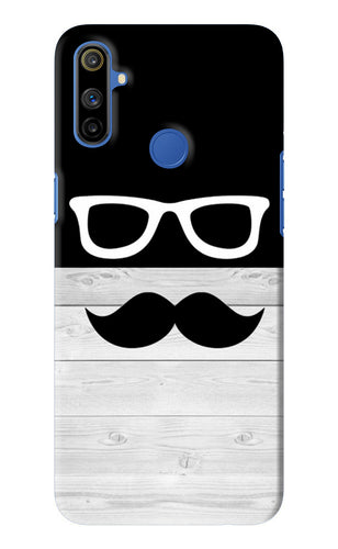 Mustache Realme Narzo 10A Back Skin Wrap