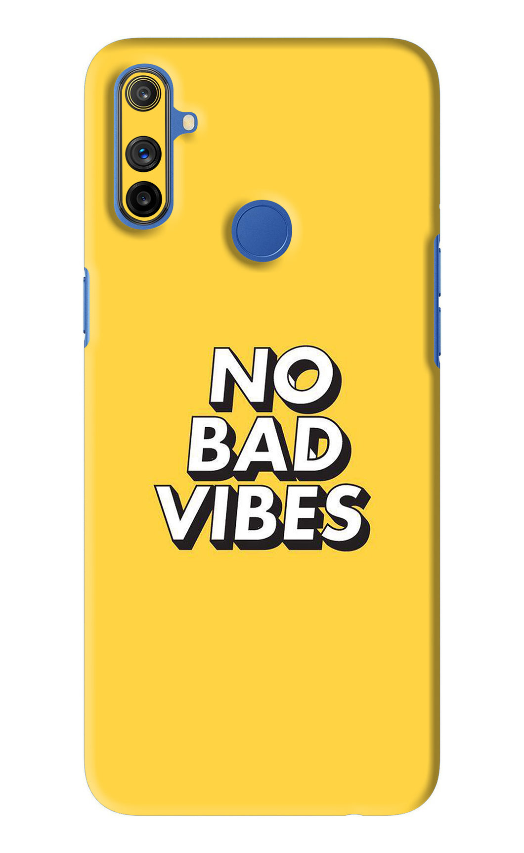 No Bad Vibes Realme Narzo 10A Back Skin Wrap