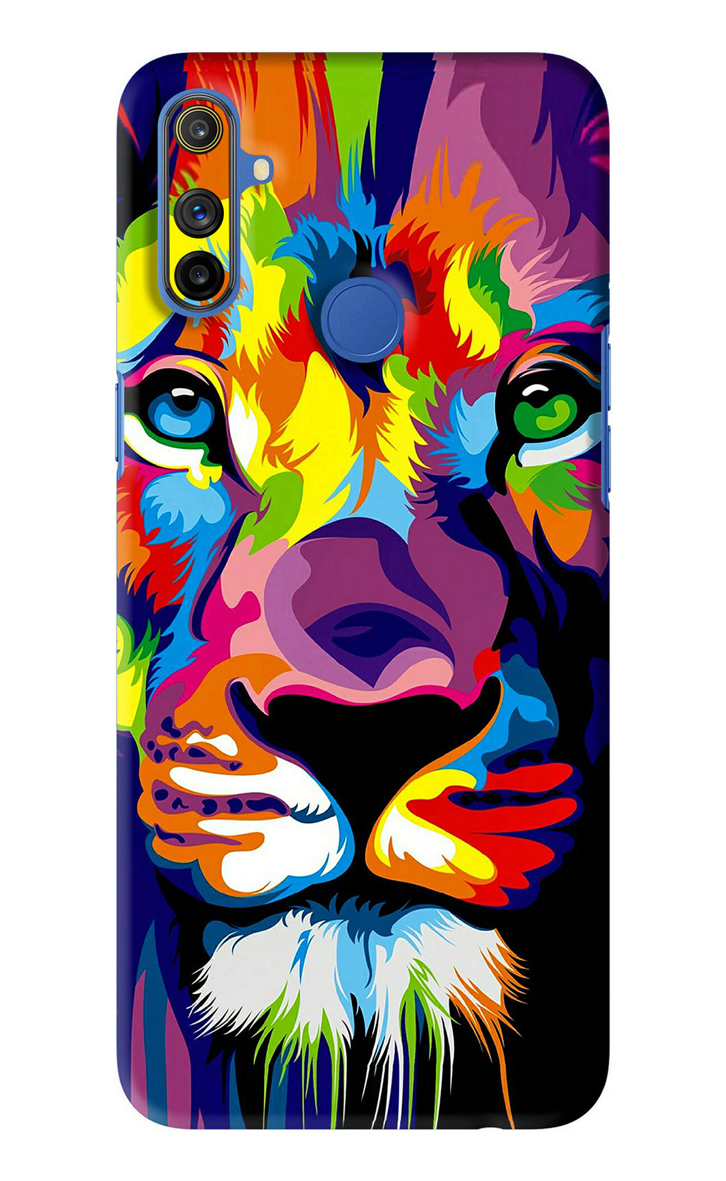 Lion Realme Narzo 10A Back Skin Wrap