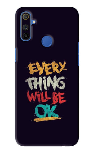 Everything Will Be Ok Realme Narzo 10A Back Skin Wrap