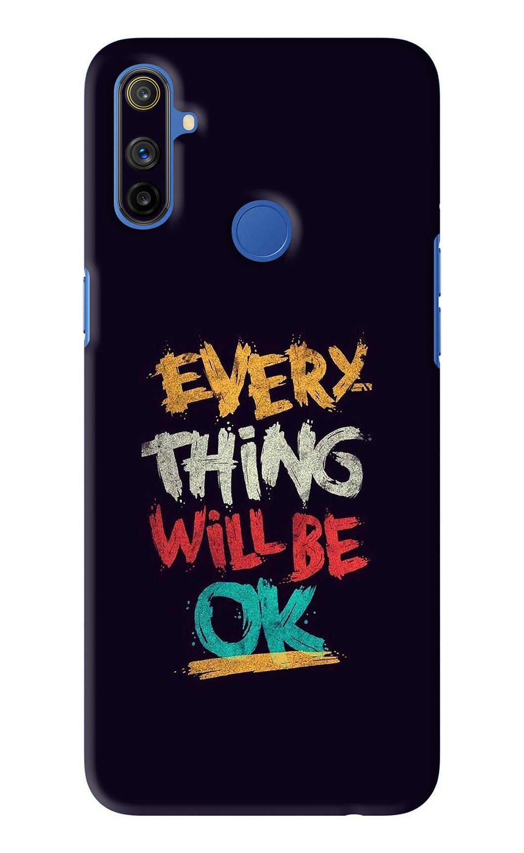 Everything Will Be Ok Realme Narzo 10A Back Skin Wrap