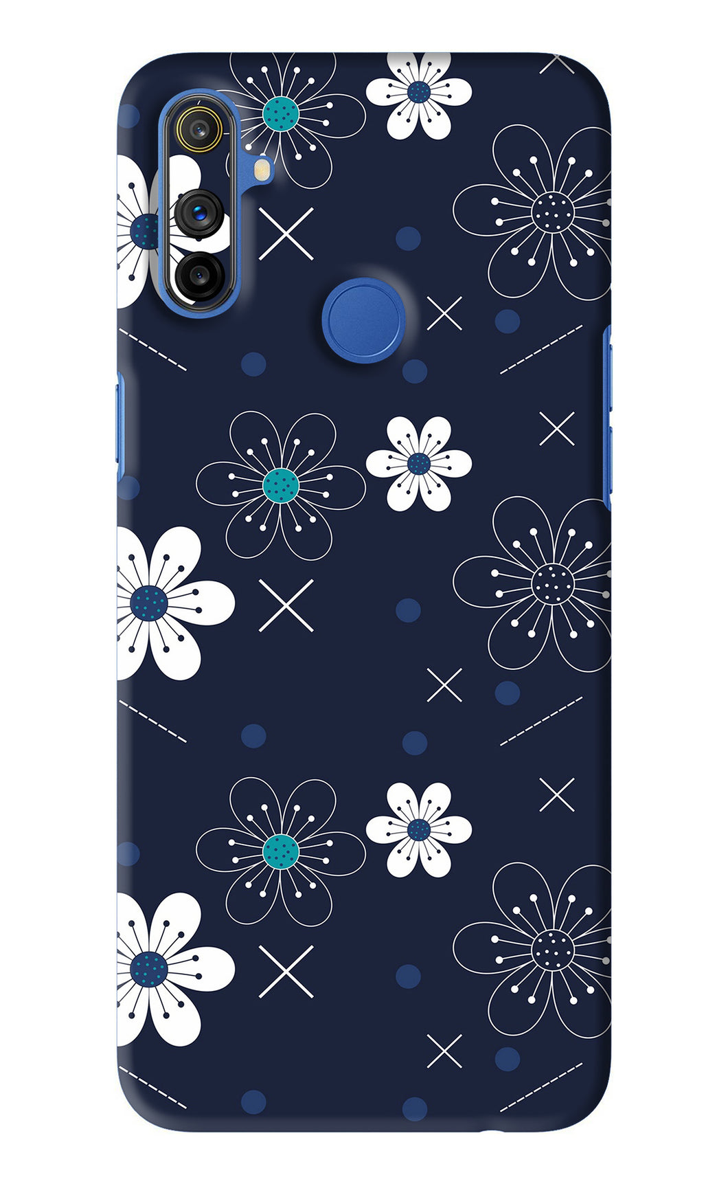 Flowers 4 Realme Narzo 10A Back Skin Wrap