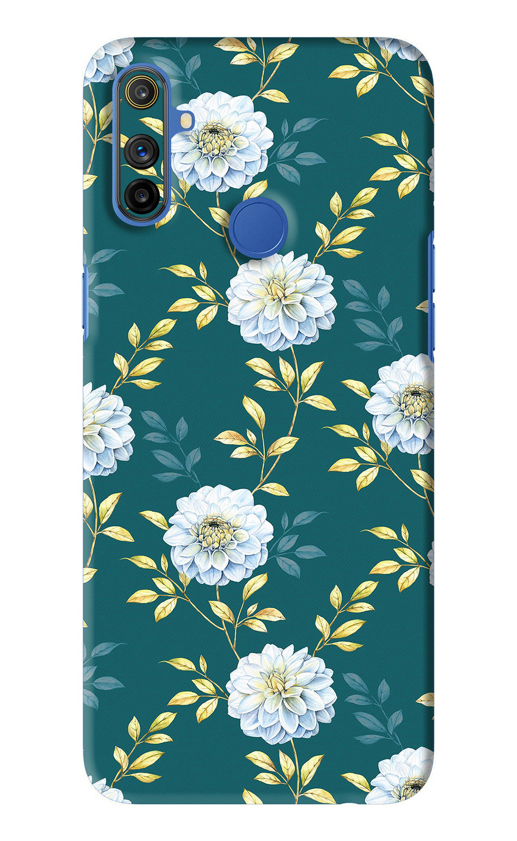 Flowers 5 Realme Narzo 10A Back Skin Wrap