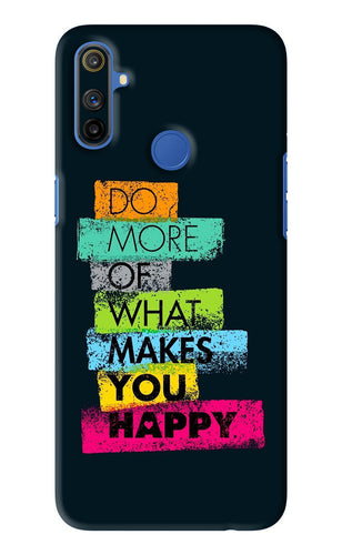 Do More Of What Makes You Happy Realme Narzo 10A Back Skin Wrap