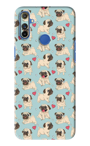 Pug Dog Realme Narzo 10A Back Skin Wrap