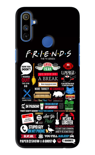 FRIENDS Realme Narzo 10A Back Skin Wrap