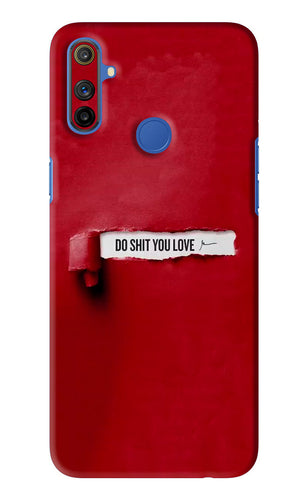 Do Shit You Love Realme Narzo 10A Back Skin Wrap