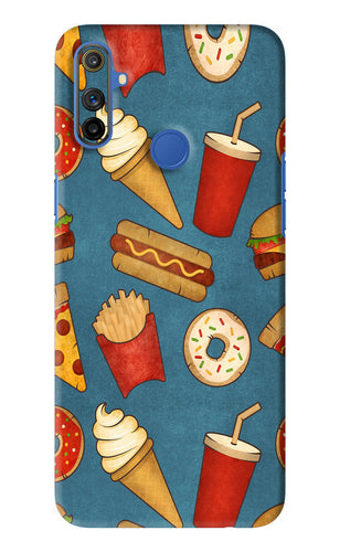 Foodie Realme Narzo 10A Back Skin Wrap