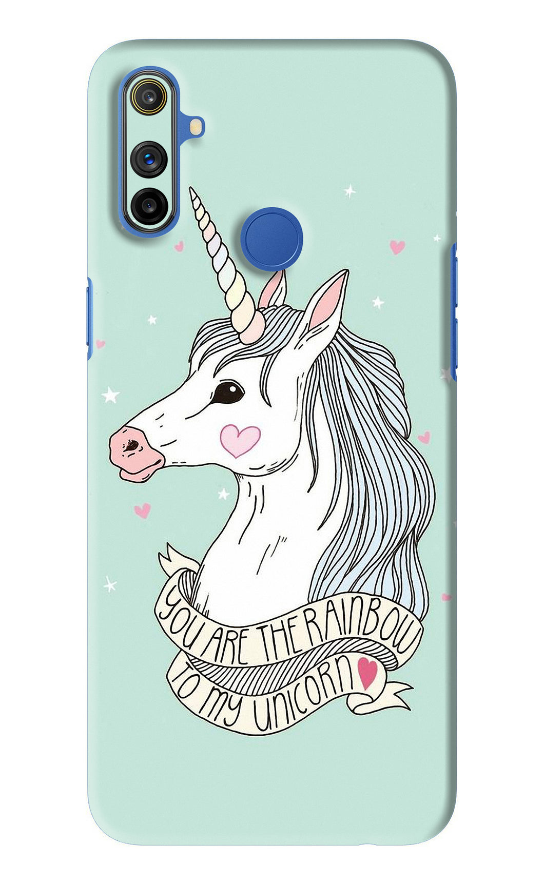 Unicorn Wallpaper Realme Narzo 10A Back Skin Wrap