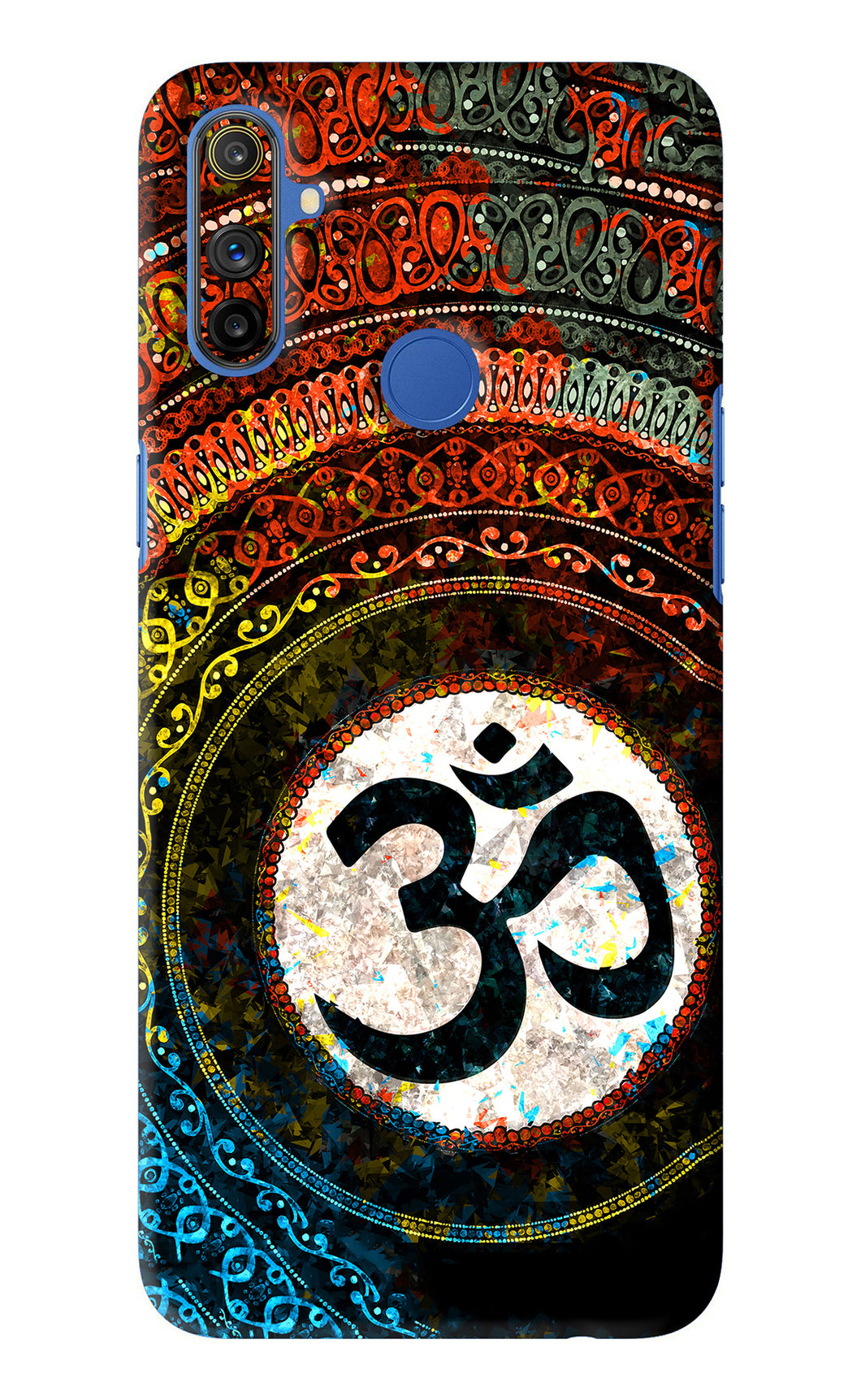 Om Cultural Realme Narzo 10A Back Skin Wrap