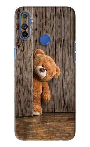 Teddy Wooden Realme Narzo 10A Back Skin Wrap