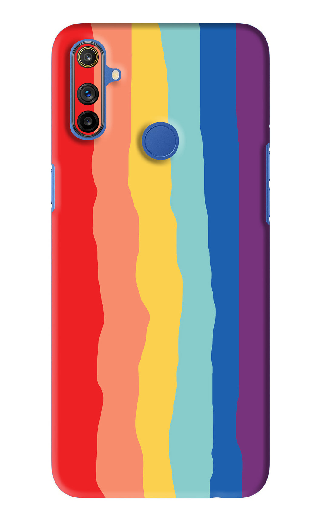 Rainbow Realme Narzo 10A Back Skin Wrap