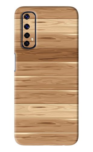 Wooden Vector Realme Narzo 20 Pro Back Skin Wrap