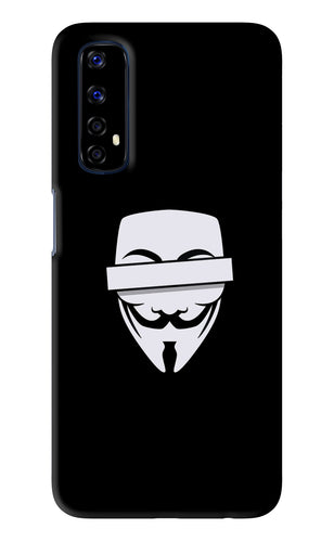 Anonymous Face Realme Narzo 20 Pro Back Skin Wrap