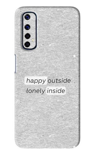 Happy Outside Lonely Inside Realme Narzo 20 Pro Back Skin Wrap
