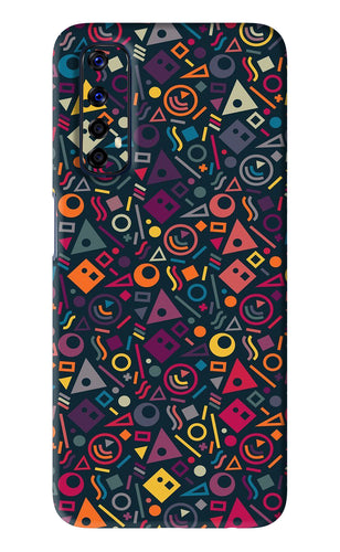 Geometric Abstract Realme Narzo 20 Pro Back Skin Wrap