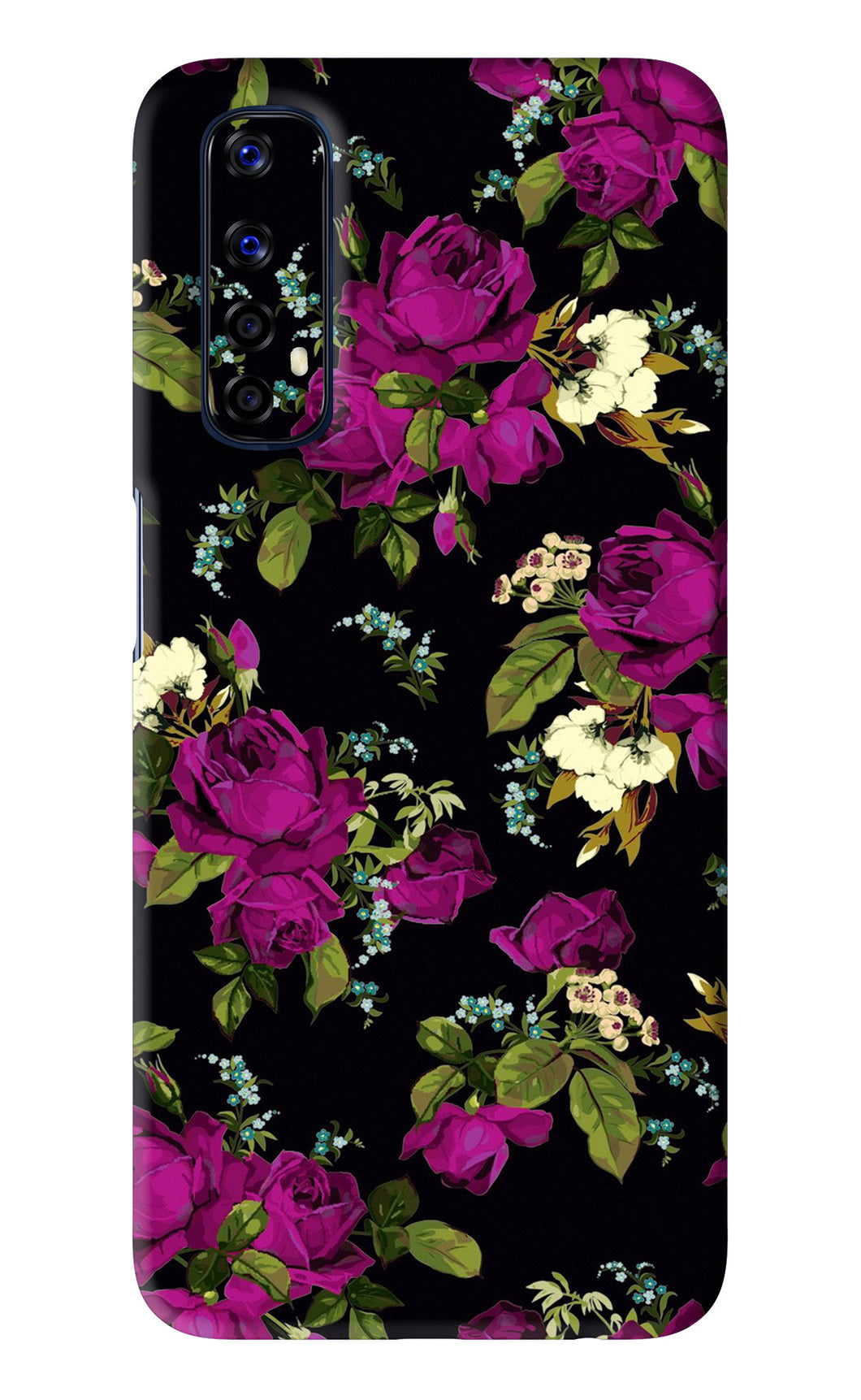 Flowers 3 Realme Narzo 20 Pro Back Skin Wrap