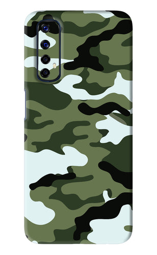 Camouflage 1 Realme Narzo 20 Pro Back Skin Wrap