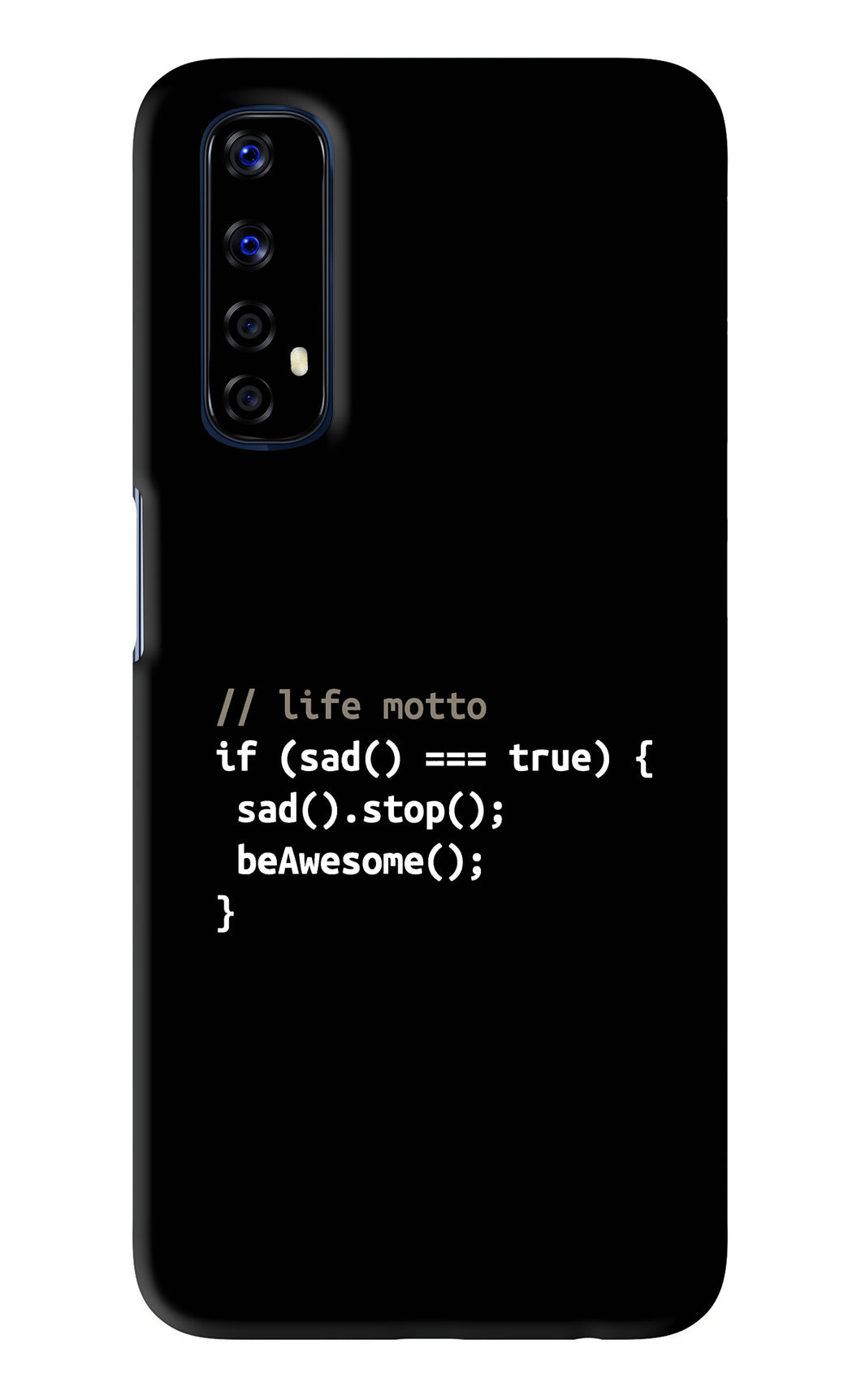 Life Motto Code Realme Narzo 20 Pro Back Skin Wrap