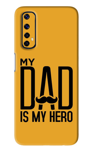 My Dad Is My Hero Realme Narzo 20 Pro Back Skin Wrap