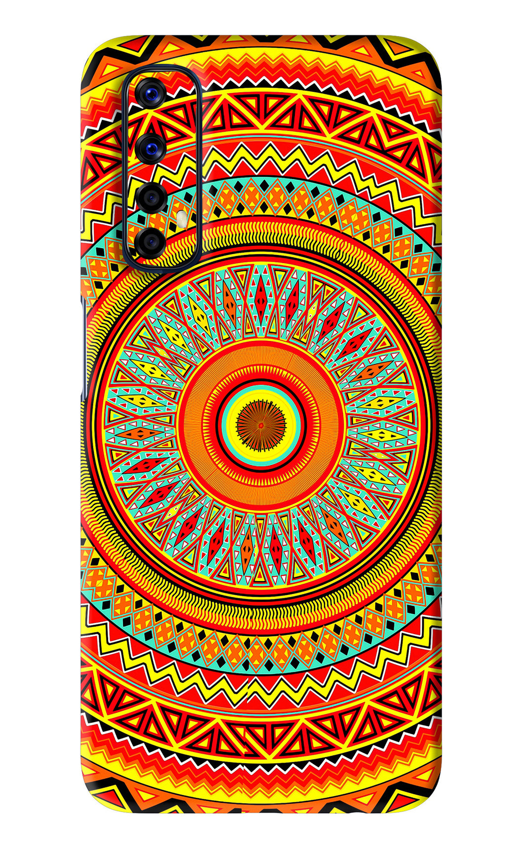 Mandala Pattern Realme Narzo 20 Pro Back Skin Wrap