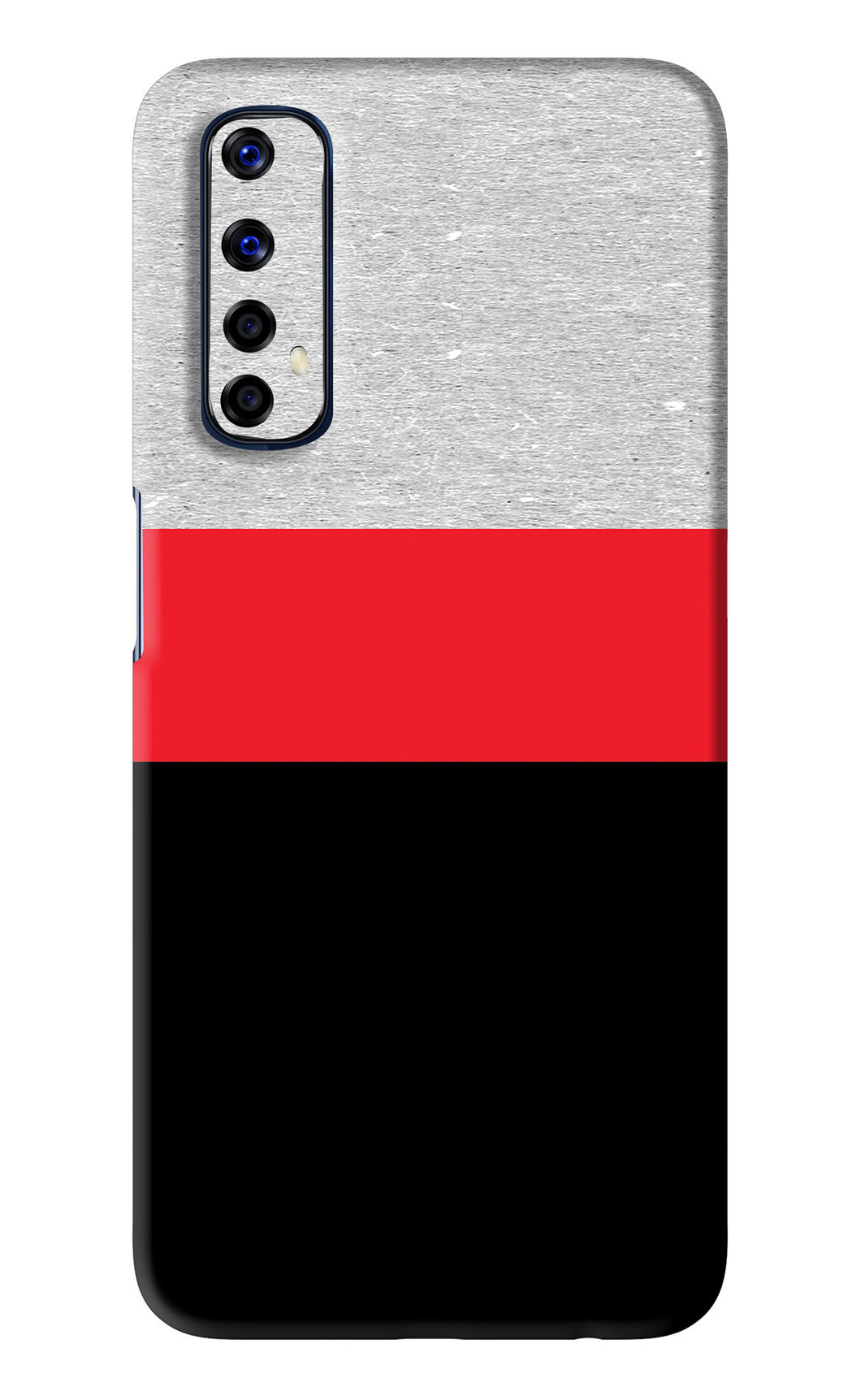 Tri Color Pattern Realme Narzo 20 Pro Back Skin Wrap