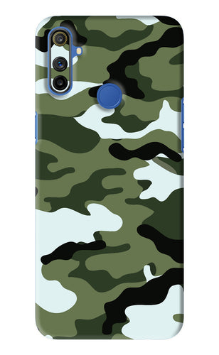 Camouflage 1 Realme Narzo 20A Back Skin Wrap