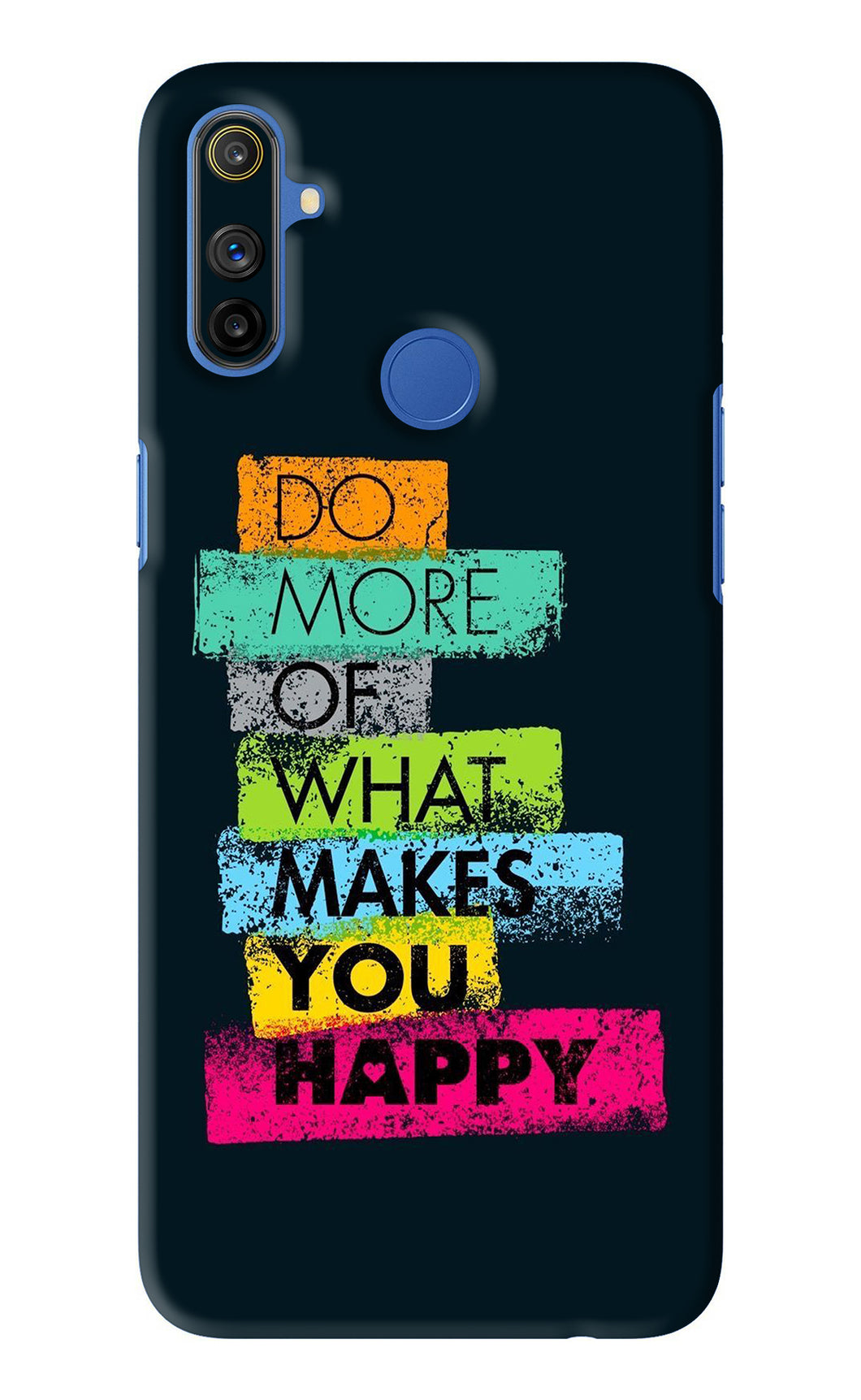 Do More Of What Makes You Happy Realme Narzo 20A Back Skin Wrap
