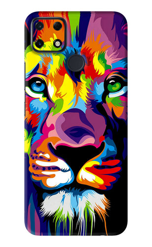 Lion Realme Narzo 30A Back Skin Wrap