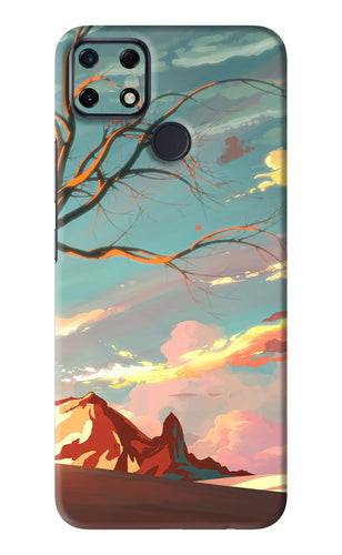 Scenery Realme Narzo 30A Back Skin Wrap